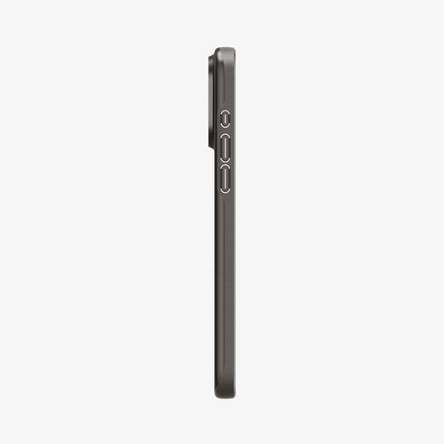 ACS06544 - iPhone 15 Pro Max Case Thin Fit in black showing the back